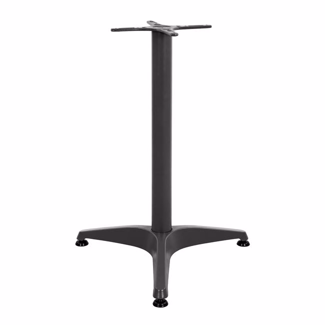 ΒΑΣΗ ΑΛΟΥΜΙΝΙΟΥ 3ΝΥΧΗ 53X53Χ69Υεκ. ΜΕ ΣΤΑΥΡΟ 29Χ29εκ. HM449 ΓΚΡΙ - Image 3