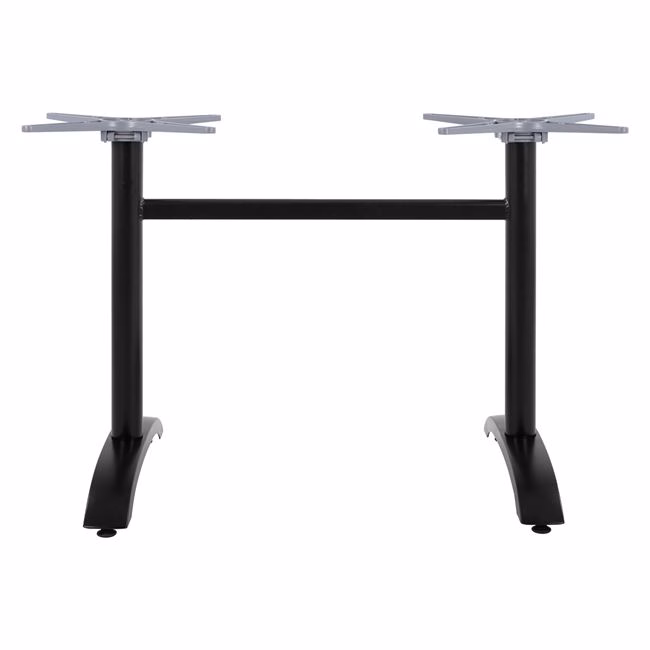 ΒΑΣΗ ΑΛΟΥΜΙΝΙΟΥ ΔΙΣΤΗΛΗ HM468.01 ΜΑΥΡΟ ΜΑΤ 84X60X73-93Υ εκ. - Image 4