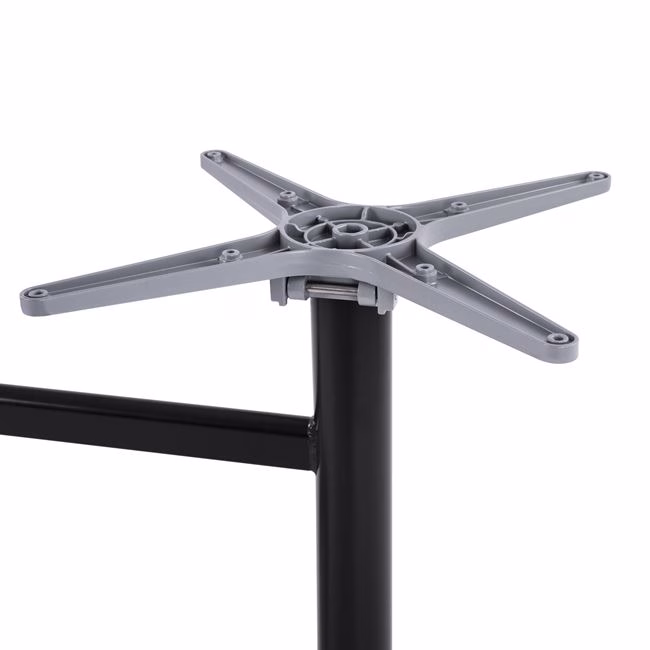 ΒΑΣΗ ΑΛΟΥΜΙΝΙΟΥ ΔΙΣΤΗΛΗ HM468.01 ΜΑΥΡΟ ΜΑΤ 84X60X73-93Υ εκ. - Image 6