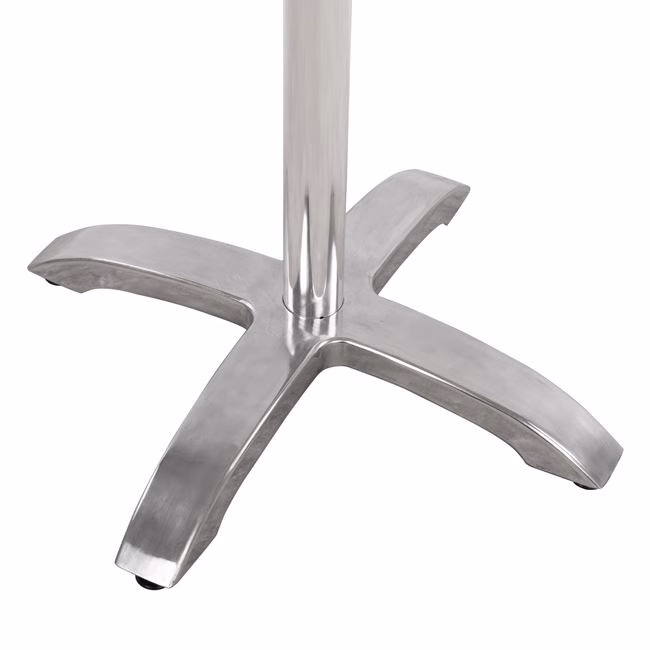 ΒΑΣΗ ΑΛΟΥΜΙΝΙΟΥ HM460.03 ΧΡΩΜΙΟΥ 66Χ66Χ73Υεκ. ΜΕ ΣΤΑΥΡΟ 48Χ48εκ. - Image 5