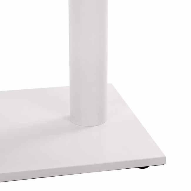 ΒΑΣΗ ΜΕΤΑΛΛΙΚΗ ΔΙΠΛΗ ΛΕΥΚΗ ΜΑΤ 40Χ70Χ72Υεκ. ΜΕ ΡΕΓΟΥΛΑΤΟΡΟΥΣ HM435.12 - Image 5