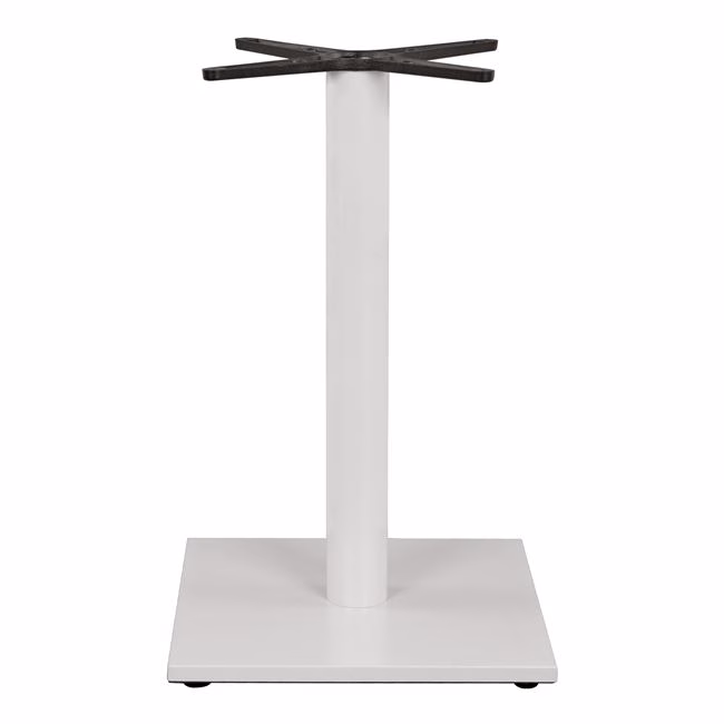 ΒΑΣΗ ΜΕΤΑΛΛΙΚΗ ΛΕΥΚΗ ΜΑΤ 45Χ45Χ70εκ. ΜΕ ΣΤΑΥΡΟ 45Χ45 ΚΑΙ ΡΕΓΟΥΛΑΤΟΡΟΥΣ HM438.02 - Image 3