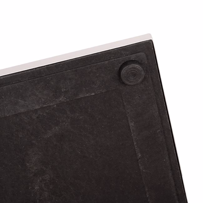 ΒΑΣΗ ΜΕΤΑΛΛΙΚΗ ΛΕΥΚΗ ΜΑΤ 45Χ45Χ70εκ. ΜΕ ΣΤΑΥΡΟ 45Χ45 ΚΑΙ ΡΕΓΟΥΛΑΤΟΡΟΥΣ HM438.02 - Image 6