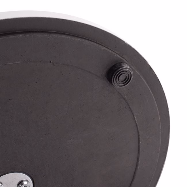 ΒΑΣΗ ΜΕΤΑΛΛΙΚΗ ΛΕΥΚΗ ΜΑΤ Φ45x72Υεκ. ΜΕ ΡΕΓΟΥΛΑΤΟΡΟΥΣ HM419.12 - Image 6