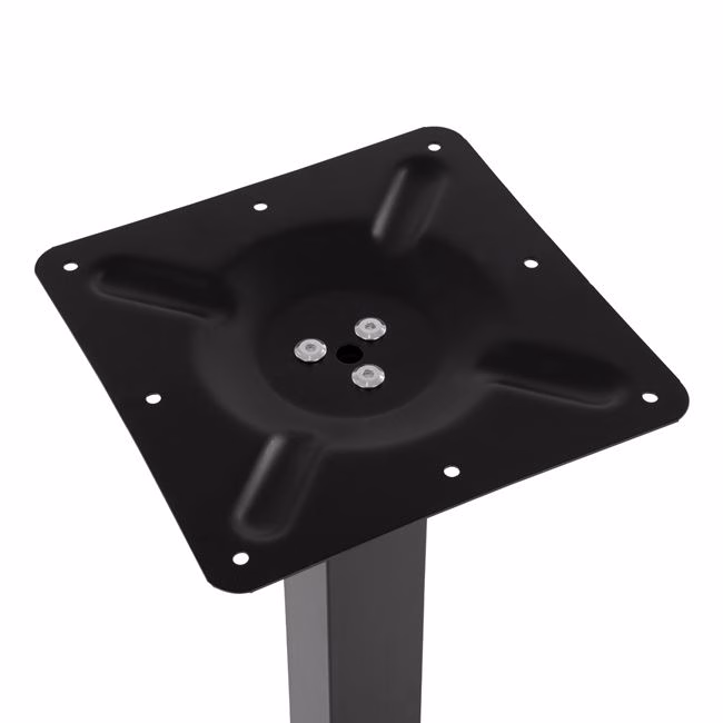 ΒΑΣΗ ΜΕΤΑΛΛΙΚΗ ΜΑΥΡΗ ΜΑΤ 40X40X72Υεκ. HM414.11 - Image 4