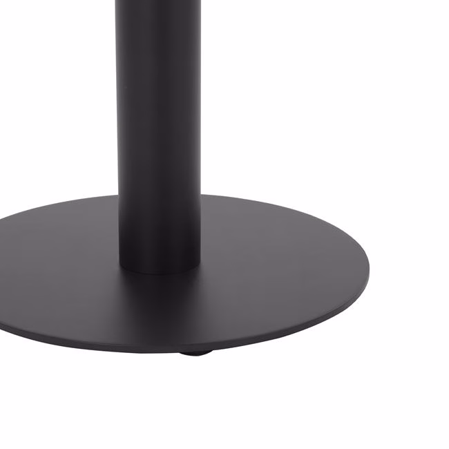 ΒΑΣΗ ΜΕΤΑΛΛΙΚΗ ΜΑΥΡΗ ΜΑΤ Φ40Χ72εκ. HM437 - Image 5