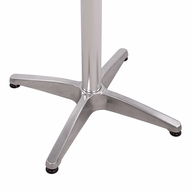 ΒΑΣΗ ΜΠΑΡ ΑΛΟΥΜΙΝΙΟΥ 4ΝΥΧΗ 66X66X107Υεκ. ΜΕ ΣΤΑΥΡΟ 45Χ45εκ. HM450 ΧΡΩΜΙΟΥ - Image 5