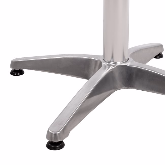 ΒΑΣΗ ΜΠΑΡ ΑΛΟΥΜΙΝΙΟΥ 4ΝΥΧΗ 66X66X107Υεκ. ΜΕ ΣΤΑΥΡΟ 45Χ45εκ. HM450 ΧΡΩΜΙΟΥ - Image 6