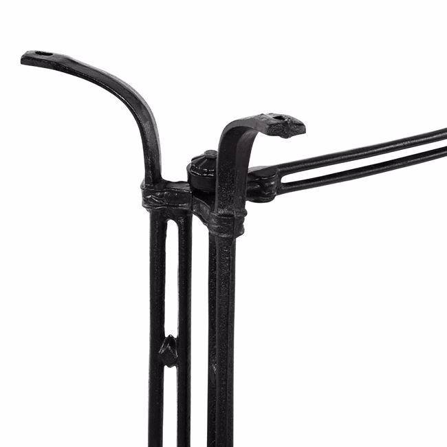 ΒΑΣΗ ΜΠΑΡ ΑΠΟ ΜΑΝΤΕΜΙ ΔΙΣΤΗΛΗ HM465 ΣΕ ΜΑΥΡΟ ΧΡΩΜΑ 78x50 εκ. - Image 6