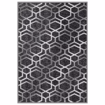 ΧΑΛΙ ΣΑΛΟΝΙΟΥ ΜΕ ΚΡΟΣΙΑ JOSIANE ΓΚΡΙ HM7676.31 80X150εκ.