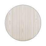 ΕΠΙΦΑΝΕΙΑ ΤΡΑΠΕΖΙΟΥ ΑΠΟ MDF Φ60 HM8436.03 ΔΡΥΣ ΜΑΥΡΟ