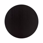 ΕΠΙΦΑΝΕΙΑ ΤΡΑΠΕΖΙΟΥ ΑΠΟ MDF Φ60 ΜΑΥΡΗ HM8436.02