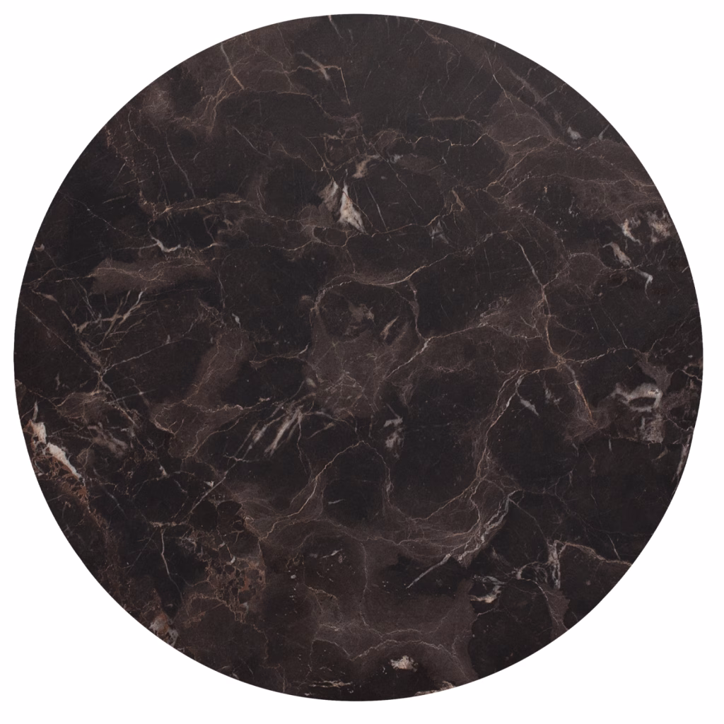 ΕΠΙΦΑΝΕΙΑ ΤΡΑΠΕΖΙΟΥ HPL HM5842.14 BROWN MARBLE Φ69 εκ. ΠΑΧΟΥΣ 12mm.