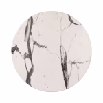 ΕΠΙΦΑΝΕΙΑ ΤΡΑΠΕΖΙΟΥ WERZALIT Φ60Χ2.5εκ. MARBLE WHITE-GREY 5657 HM5227.11
