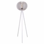 ΦΩΤΙΣΤΙΚΟ ΔΑΠΕΔΟΥ ΞΥΛΙΝΟ ΜΕ ΛΕΥΚΟ ΚΑΠΕΛΟ ΑΠΟ MDF HM7375.01 Φ36x145Υ εκ.