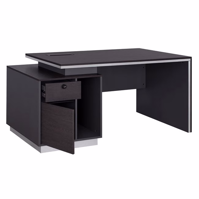 ΓΡΑΦΕΙΟ ΕΠΑΓΓΕΛΜΑΤΙΚΟ ΜΕ ΑΡΙΣΤΕΡΟ ΝΤΟΥΛΑΠΙ ROSEWOOD HM2087L 160X80X76Υ εκ. - Image 3