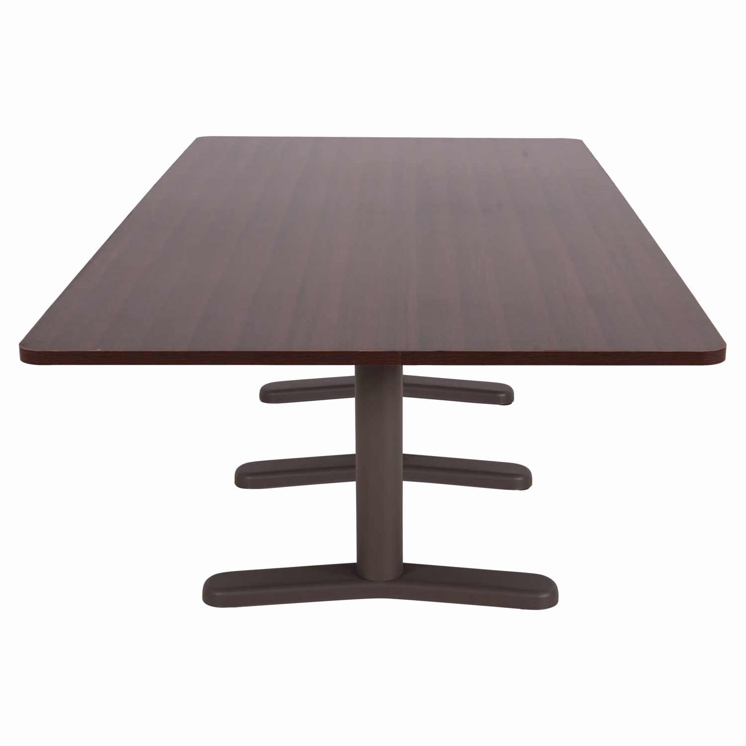 ΓΡΑΦΕΙΟ ΣΥΝΕΔΡΙΑΣΕΩΝ WALVIA ΕΠΑΓΓΕΛΜΑΤΙΚΟ WENGE HM2047.12 240X120X75Υ εκ. - Image 4