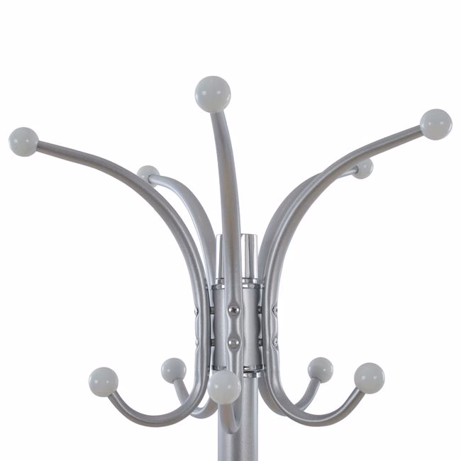 ΚΑΛΟΓΕΡΟΣ ΜΕΤΑΛΛΙΚΟΣ SHIA HM0038.40 ΠΕΡΙΣΤΡΕΦΟΜΕΝΟΣ ΑΣΗΜΙ ΜΕ ΜΑΡΜΑΡΟ Φ.37x170 εκ. - Image 3