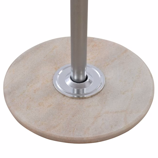 ΚΑΛΟΓΕΡΟΣ ΜΕΤΑΛΛΙΚΟΣ SHIA HM0038.40 ΠΕΡΙΣΤΡΕΦΟΜΕΝΟΣ ΑΣΗΜΙ ΜΕ ΜΑΡΜΑΡΟ Φ.37x170 εκ. - Image 6