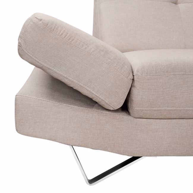 ΚΑΝΑΠΕΣ CALYPSO ΔΕΞΙΑ ΓΩΝΙΑ HM3018.01R ΜΠΕΖ ΧΡΩΜΑ 280x210x100 εκ. - Image 5