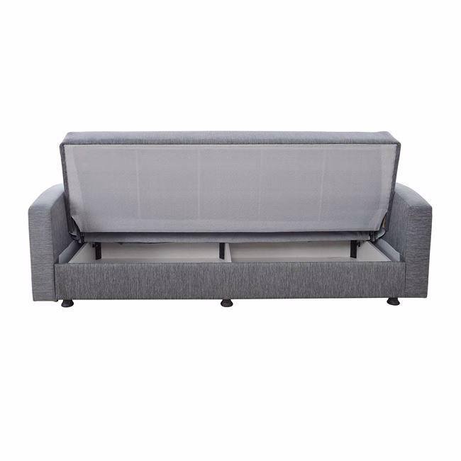 ΚΑΝΑΠΕΣ ΚΡΕΒΑΤΙ 3ΘΕΣΙΟΣ DIMOS V05 ΓΚΡΙ HM3074.03 220x77x83 εκ. - Image 5