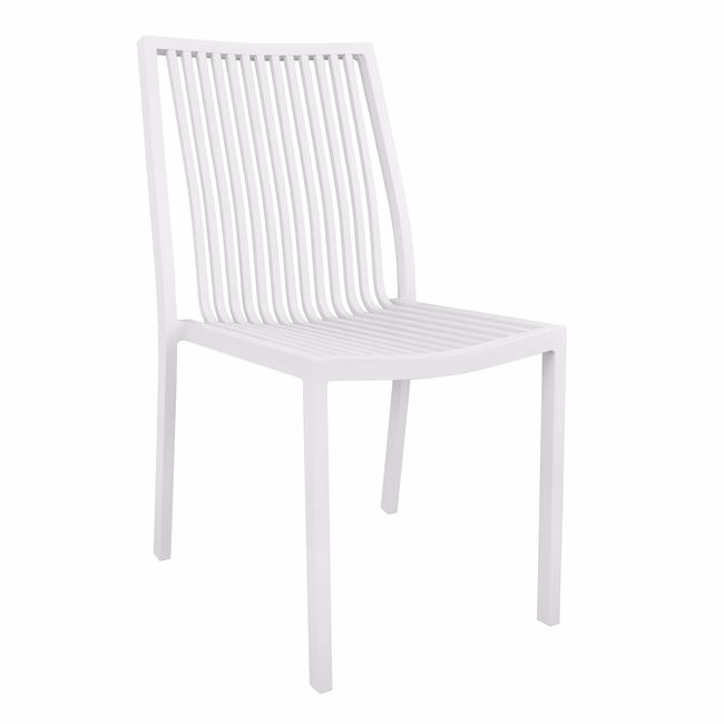 ΚΑΡΕΚΛΑ ΑΛΟΥΜΙΝΙΟΥ BRONCA ΛΕΥΚΗ HM5129.01 45,5X59X83,5