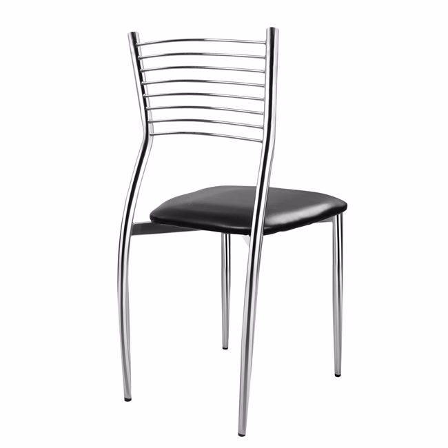 ΚΑΡΕΚΛΑ ELVIRA HM0025.02 ΜΕ ΚΑΘΙΣΜΑ ΑΠΟ ΜΑΥΡΟ PU 40X44X83 εκ. - Image 5