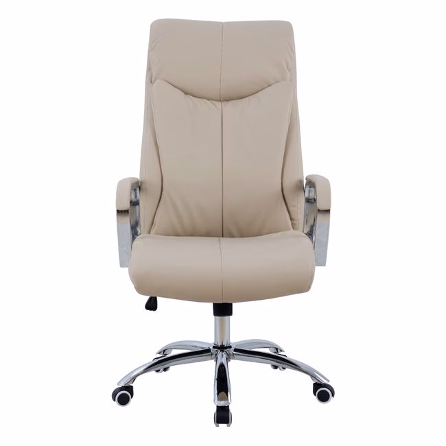 ΚΑΡΕΚΛΑ ΓΡΑΦΕΙΟΥ SHASHI HM1093.07 ΕΚΡΟΥ 63x80x(118-126) cm - Image 3