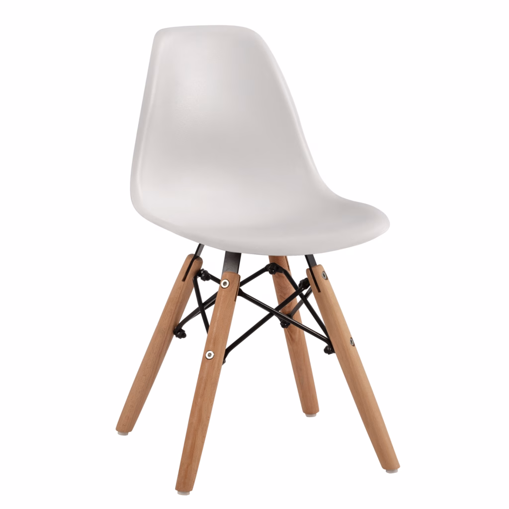 ΚΑΡΕΚΛΑ TWIST KID HM8453.01 ΞΥΛΙΝΑ ΠΟΔΙΑ Κ ΚΑΘΙΣΜΑ PP ΛΕΥΚΟ 30,5Χ33Χ59 ΕΚ