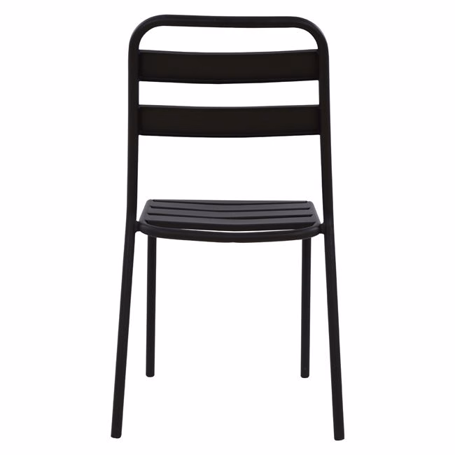 ΚΑΡΕΚΛΑ ΜΕΤΑΛΛΙΚΗ ΜΑΥΡΗ JASON HM5177.01 43x50x86cm - Image 6