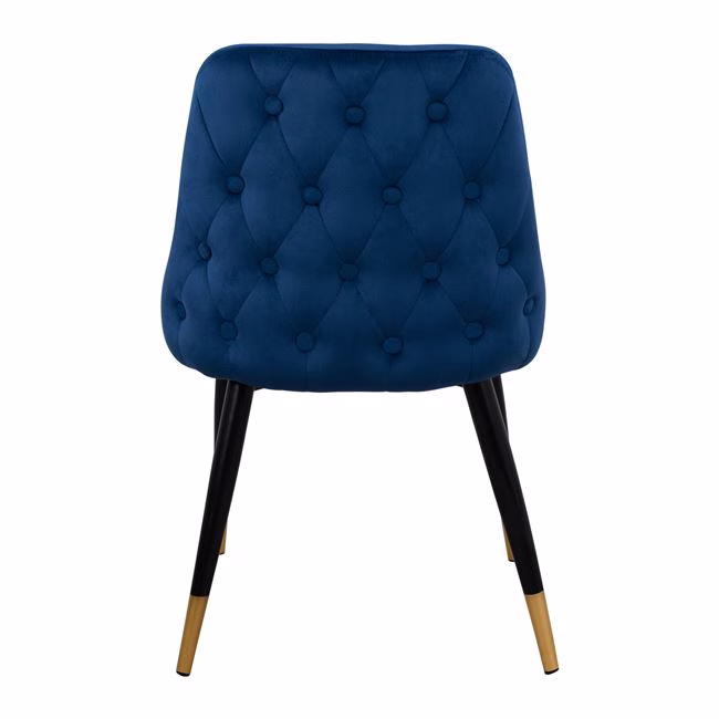 ΚΑΡΕΚΛΑ SERENITY HM8527.08 ΑΠΟ ΒΕΛΟΥΔΟ ΜΠΛΕ ΜΕ ΜΕΤΑΛΛΙΚΟ ΣΚΕΛΕΤΟ 51Χ58Χ83Υ εκ. - Image 4