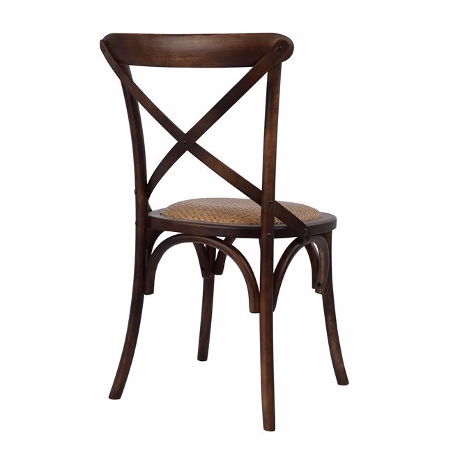 ΚΑΡΕΚΛΑ ΞΥΛΙΝΗ FORENZA HM0104.03 ΚΑΦΕ ΜΕ ΨΑΘΑ 50X53X88 εκ. - Image 5