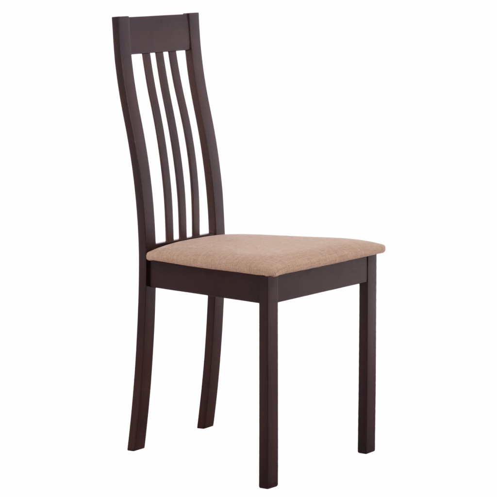 ΚΑΡΕΚΛΑ ΞΥΛΙΝΗ EDGAR ΜΑΣΙΦ ΣΚΟΥΡΟ ΚΑΡΥΔΙ & ΥΦΑΣΜΑ ΕΚΡΟΥ HM0093.01 45x52x96,5Υ εκ.