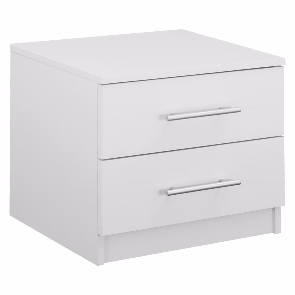 ΚΟΜΟΔΙΝΟ ΜΕΛΑΜΙΝΗΣ CHELSEA HM2220.05 ΛΕΥΚΟ 48x40,5x41,5 εκ.