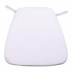 ΜΑΞΙΛΑΡΙ TIFFANYS HM8058.41FC ΜΕ ΥΦΑΣΜΑ WATER REPELLENT ΛΕΥΚΟ 38,5x37Χ2.5Υεκ.