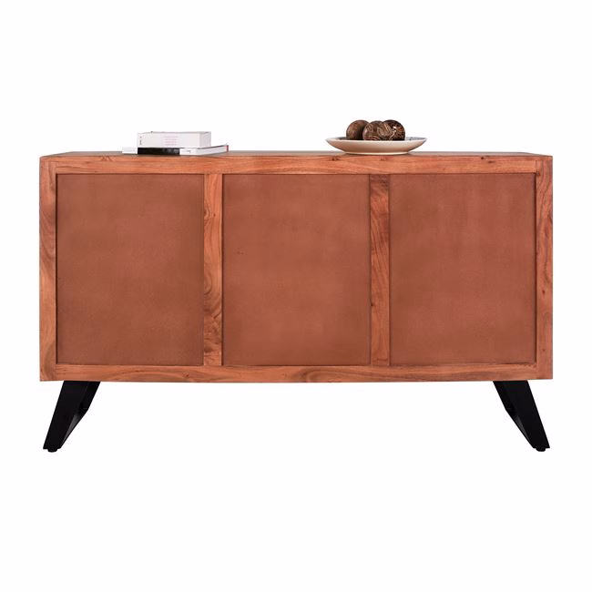 ΜΠΟΥΦΕΣ FANSI ΑΠΟ ΜΑΣΙΦ ΞΥΛΟ ΑΚΑΚΙΑΣ ΦΥΣΙΚΟ 150Χ45Χ86Υεκ.HM8176 - Image 5