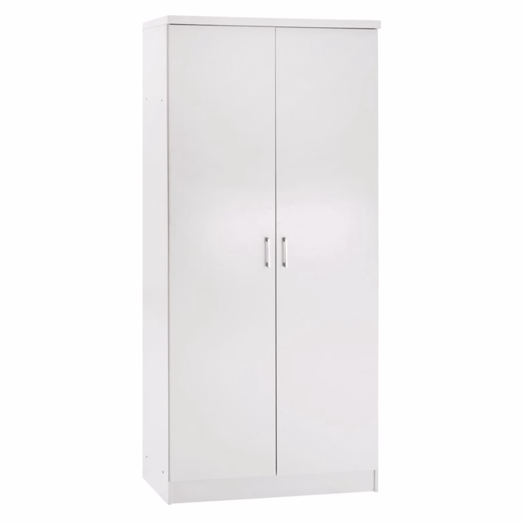 ΝΤΟΥΛΑΠΑ 2ΦΥΛΛΗ JENNA ΛΕΥΚΗ HM368.05 80x43x181 εκ.