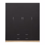 ΝΤΟΥΛΑΠΑ 4ΦΥΛΛΗ AZALEA ΜΕ 2 ΣΥΡΤΑΡΙΑ 200Χ56Χ180Υεκ. HM353.04 SONAMA-ΓΚΡΙ