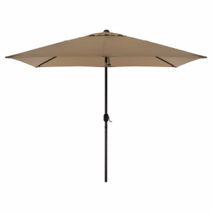 ΟΜΠΡΕΛΑ ΑΛΟΥΜΙΝΙΟΥ CAMBELL HM6029.02 ΟΡΘΟΓΩΝΙΑ ΑΝΑΚΛΙΝΟΜΕΝΗ ΜΟΚΑ ΓΚΡΙ 262x170x253 εκ.