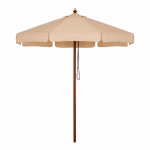 ΟΜΠΡΕΛΑ ΕΠΑΓΓΕΛΜΑΤΙΚΗ WALLER Φ2.30X2,50Y ΜΕ ΞΥΛΙΝΟ ΣΚΕΛΕΤΟ HM6021 ΜΠΕΖ