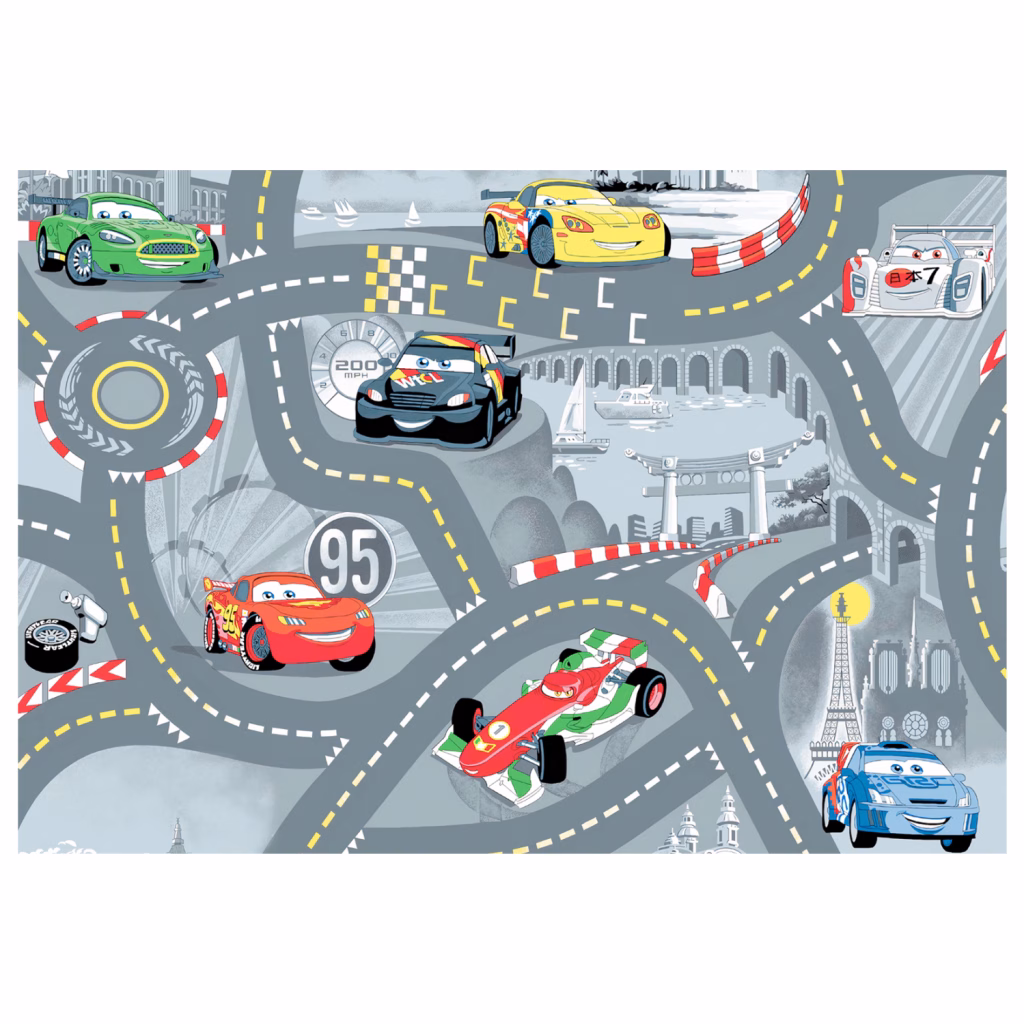 ΠΑΙΔΙΚΟ ΧΑΛΙ ΜΕ ΚΡΟΣΙΑ ΣΕΙΡΑ KIDDER HM7678.04 ΓΚΡΙ 80Χ150 εκ.