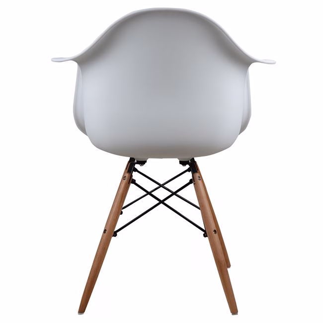 ΠΟΛΥΘΡΟΝΑ ΜΕ ΞΥΛΙΝΑ ΠΟΔΙΑ & ΚΑΘΙΣΜΑ ΛΕΥΚΟ MIRTO HM005.01 64x60x81 εκ. - Image 6