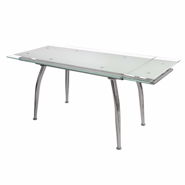 ΣΕΤ ΤΡΑΠΕΖΑΡΙΑ 5TMX ΤΡΑΠΕΖΙ LOCA 120Χ80-KIM ΛΕΥΚΕΣ HM10011.01 - Image 3