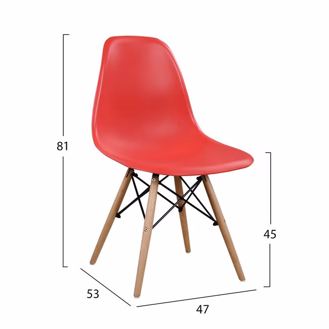 ΣΕΤ ΤΡΑΠΕΖΑΡΙΑΣ 5ΤΜΧ ΜΕ ΤΡΑΠΕΖΙ 120x80x73 cm ΚΑΙ 4 ΚΑΡΕΚΛΕΣ HM10226 - Image 3
