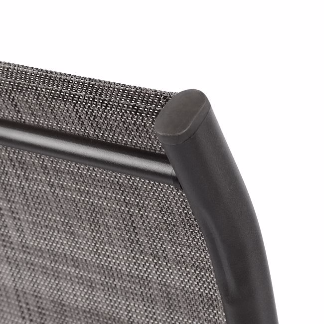 ΣΕΤ ΤΡΑΠΕΖΑΡΙΑΣ 7ΤΜΧ 140X80 BRUNO & 6TMX LEON ΠΟΛΥΘΡΟΝΑ ΓΚΡΙ - Image 5