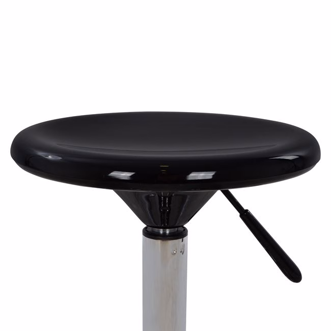 ΣΚΑΜΠΩ ANNY HM207 ΧΑΜΗΛΟ ΜΑΥΡΟ ΜΕ ΑΜΟΡΤΙΣΕΡ ΚΑΙ ΡΟΔΕΣ Φ32Χ57εκ - Image 5