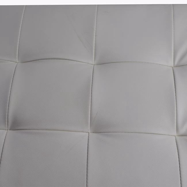 ΣΚΑΜΠΟ-ΜΠΑΟΥΛΟ ΜΕ PU ΛΕΥΚΟ PUNK HM279.02 90X50X52εκ - Image 4