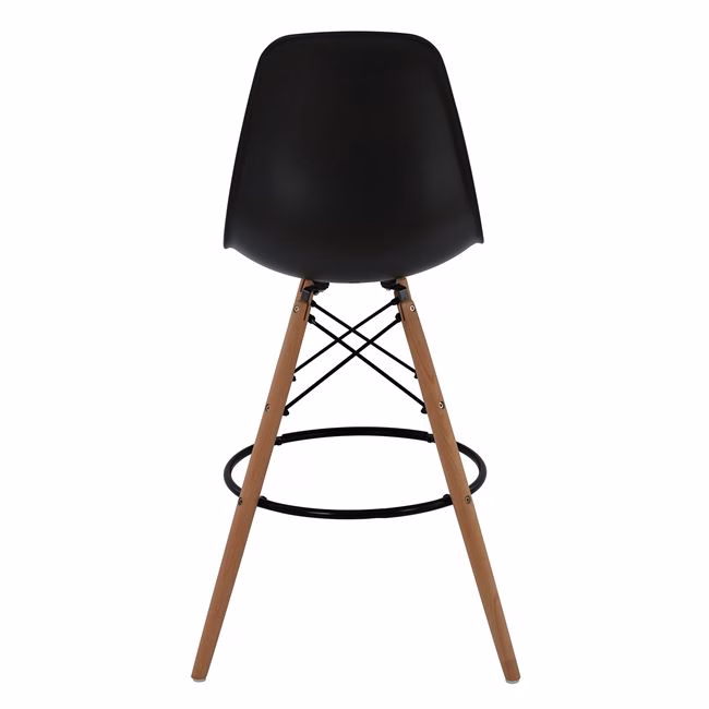 ΣΚΑΜΠΟ ΜΠΑΡ RENATA HM0173.02 ΜΑΥΡΟ 47x50x108Υ εκ. - Image 5