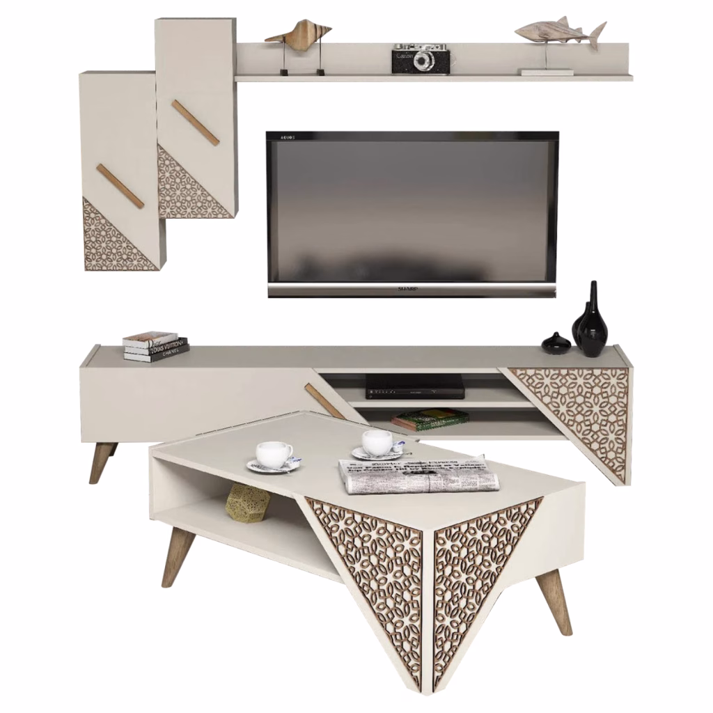 ΣΥΝΘΕΣΗ ΣΑΛΟΝΙΟΥ ΜΕΛΑΜΙΝΗΣ 2ΤΜΧ ΚΡΕΜ-ΚΑΡΥΔΙ HM11849.03