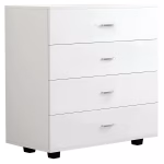 ΣΥΡΤΑΡΙΕΡΑ ΜΕΛΑΜΙΝΗΣ THORG ME 4 ΣΥΡΤΑΡΙΑ ΛΕΥΚΗ HM8996.03 80x40x83Υεκ.